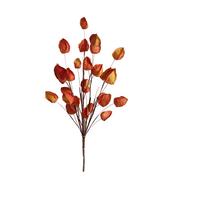 Művirág Leonie - barna/narancs, Konventionell, műanyag/fém (18/53/18cm) - Luca Bessoni