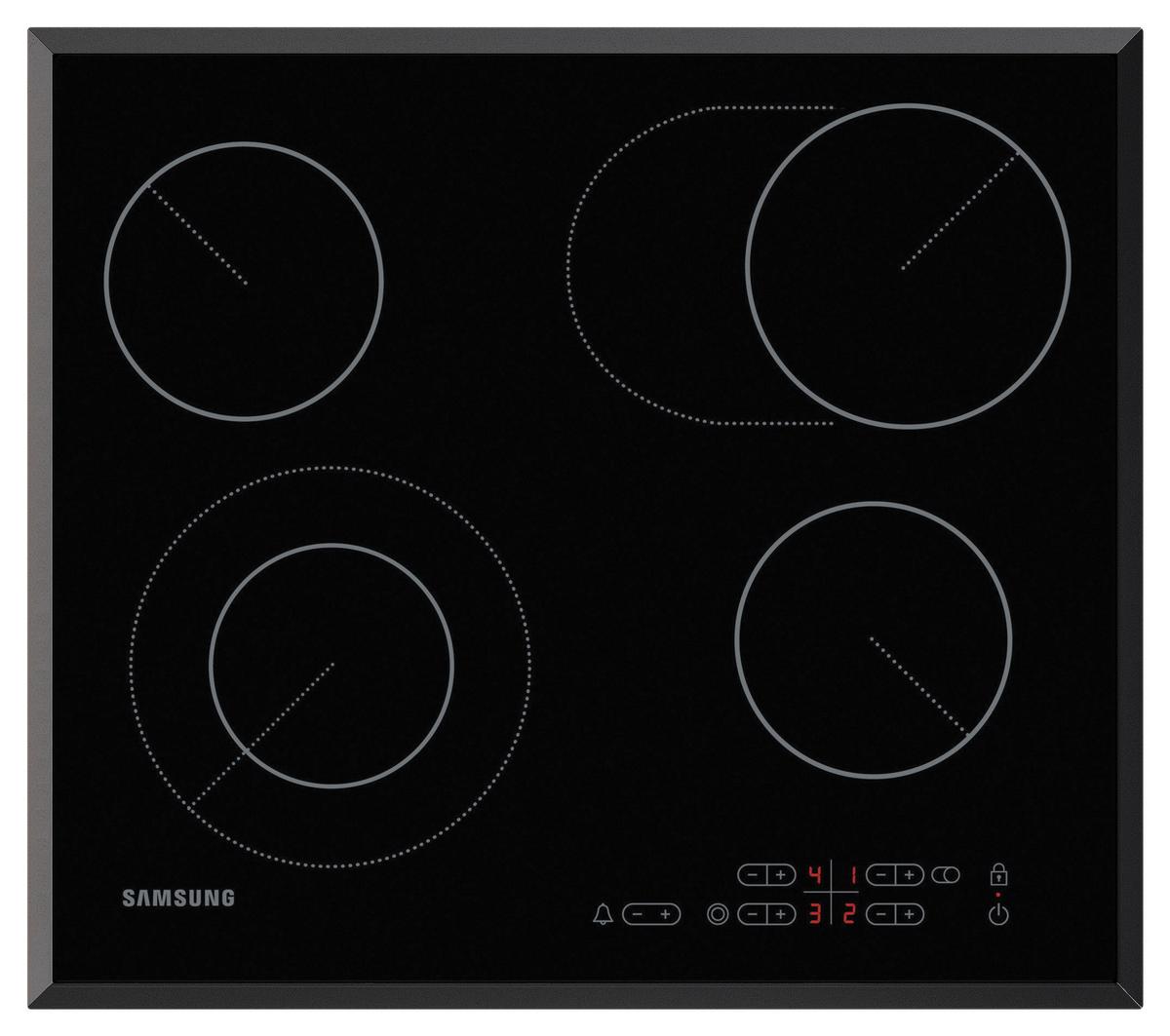 Backofenset F-Ctr464-Nv7b6 - Schwarz, MODERN, Glas/Keramik (59,5cm) - Samsung