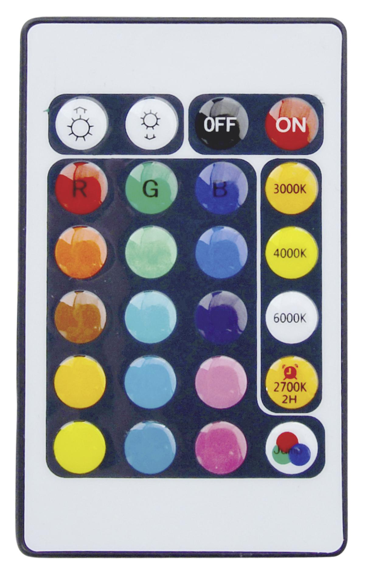 LED-Deckenleuchte 1196761 - Chromfarben/Weiß, Design, Kunststoff/Metall (29cm) - Näve