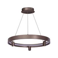 LED-Pendelleuchte 6139250 Tristan - Titanfarben, Design, Kunststoff/Metall (58/150cm) - Näve