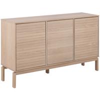 Komoda LINLEY dyha - bílá/barvy dubu, Design, kompozitní dřevo (135,4/80/40cm) - Livetastic