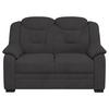 2-sitzer-sofa Marcus Sparta Anthrazit - Anthrazit/Schwarz, Basics, Textil (138/99/99cm) - MID.YOU