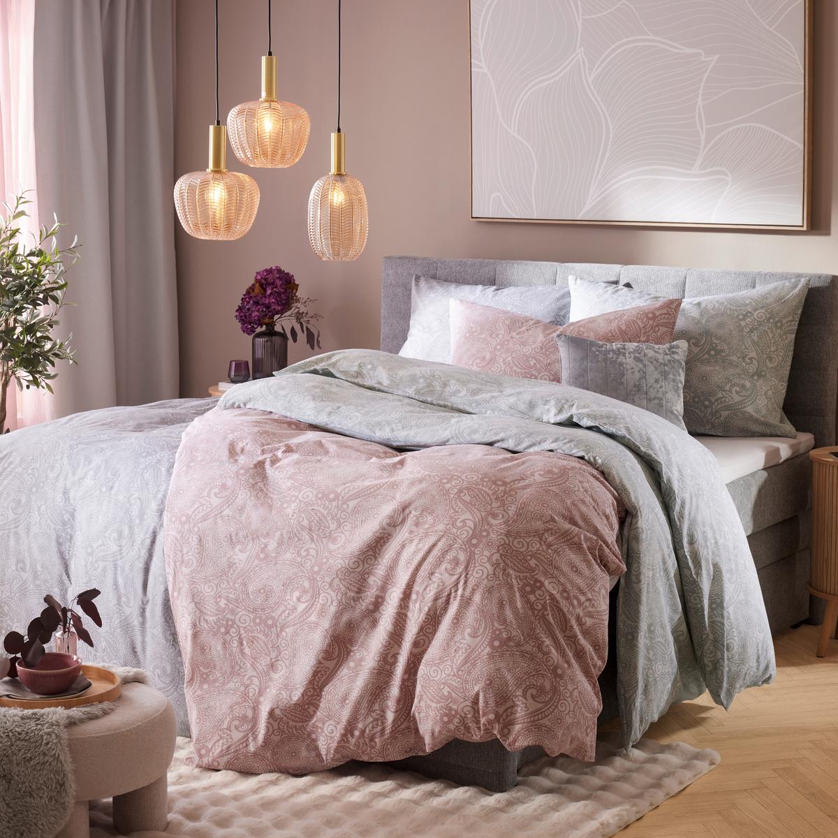 POVLEČENÍ PAISLEY - šalvějově zelená, textil (140/200cm) - Mömax