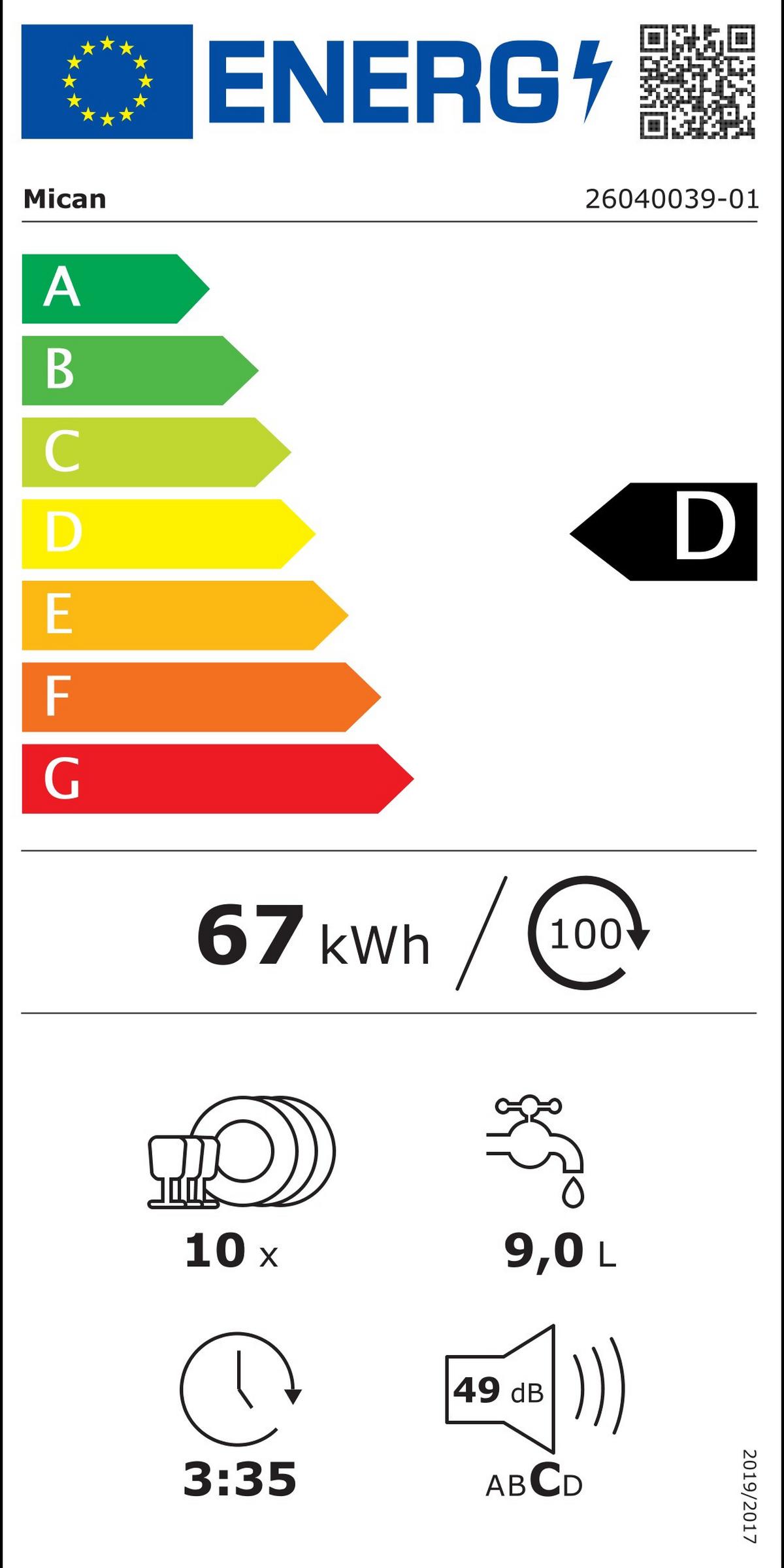 GESCHIRRSPÜLER GSV45DM - Silberfarben, Basics, Kunststoff/Metall (44,8/81,5/55cm) - Mican