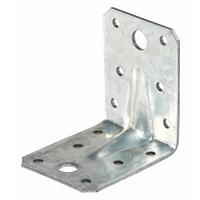 Winkelverbinder BxL: 55x70 cm Alufarben, aus Stahl verzinkt - Alufarben, KONVENTIONELL, Metall (5,5/7cm)
