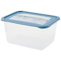 Gefrierdose 2er-Set Mia ca. 2 L Spülmaschinengeeigent - Blau/Weiß, KONVENTIONELL, Kunststoff (20,5/15,5/10,5cm)