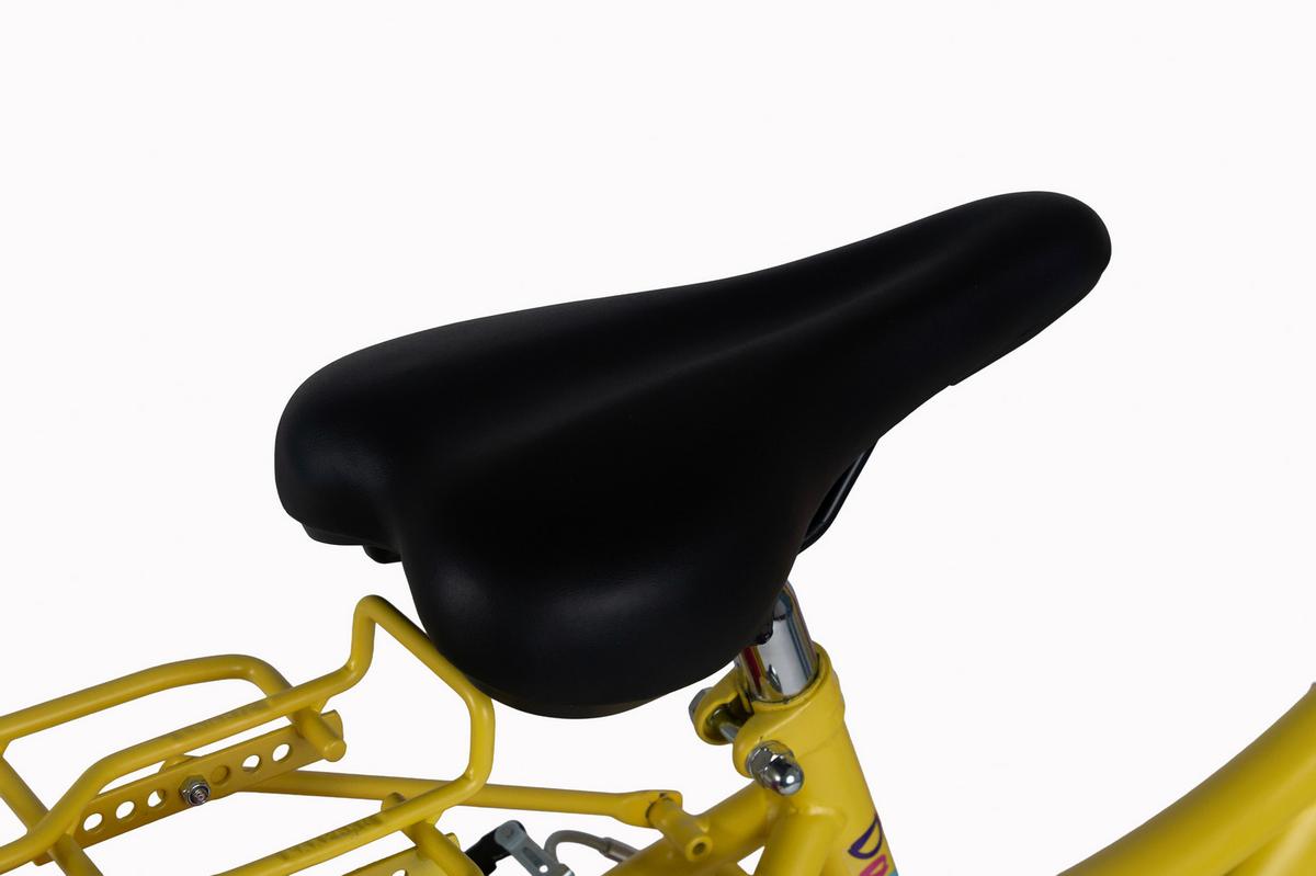 DaCapo Kinderfahrrad gelb - Gelb, MODERN, Metall (25kg)