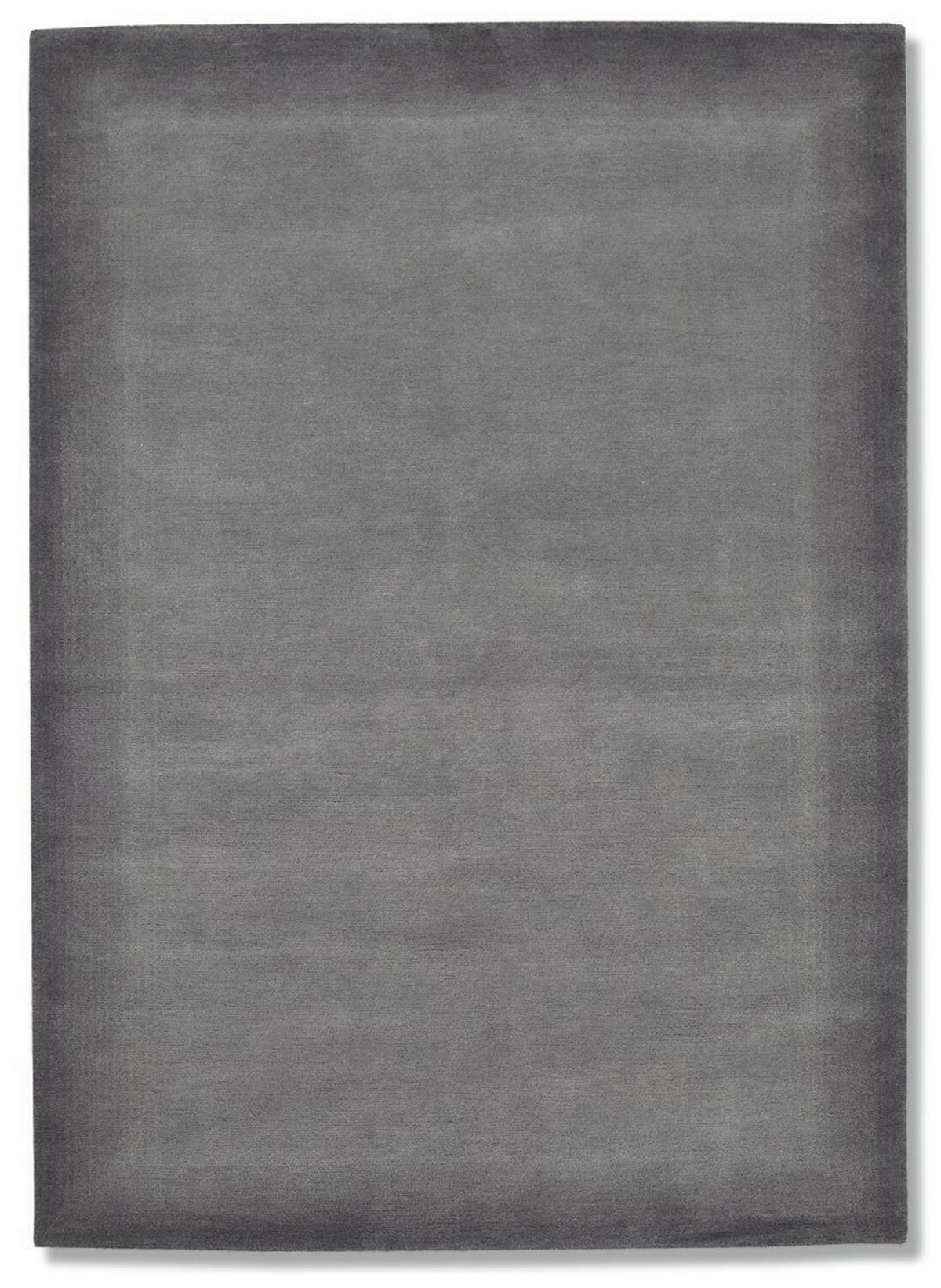 Wollteppich Vinciano Tami - Grau, Basics, Textil (200/300cm) - Cazaris