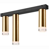 Deckenleuchte 39619 Diego Gold - Goldfarben, Basics, Metall (50/50/32cm)