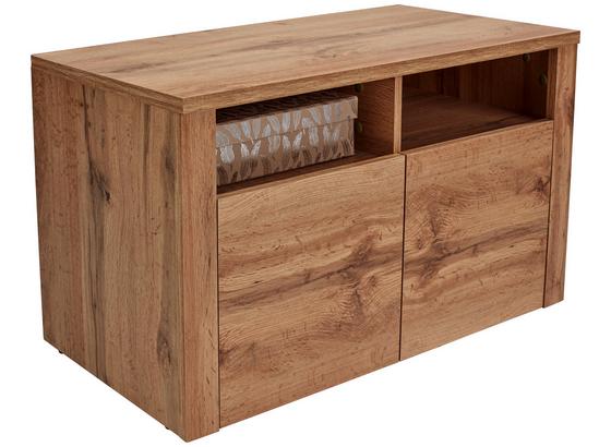Šatní Lavice Simple - barvy dubu, Moderní, kompozitní dřevo (90cm) Šatní Lavice Simple - barvy dubu, Moderní, kompozitní dřevo (90cm)