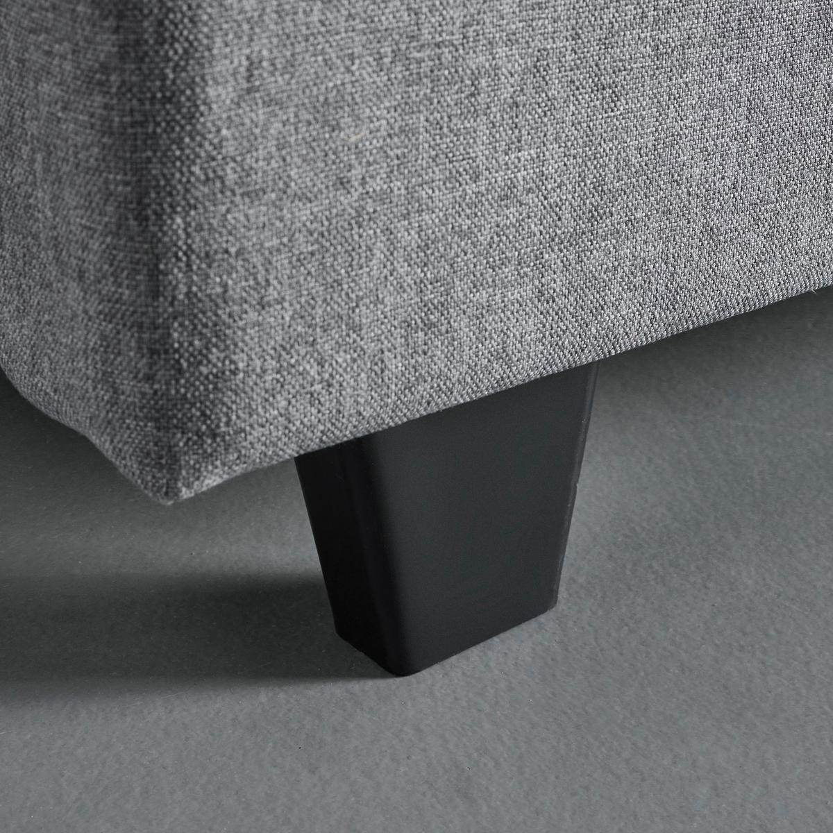 Manželská postel Frederico, 180x200, světle šedá - černá/světle šedá, Moderní, dřevo/kompozitní dřevo (180/200cm) - Bessagi Home