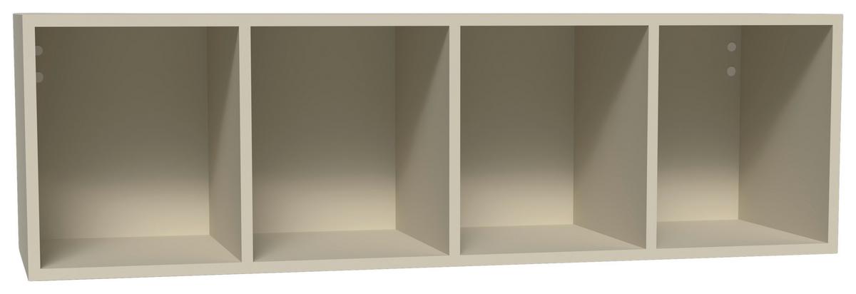 Wandregal Las Vegas Sandfarben B: 120 cm - Sandfarben, MODERN, Holzwerkstoff (120/36/37cm) - Vertico