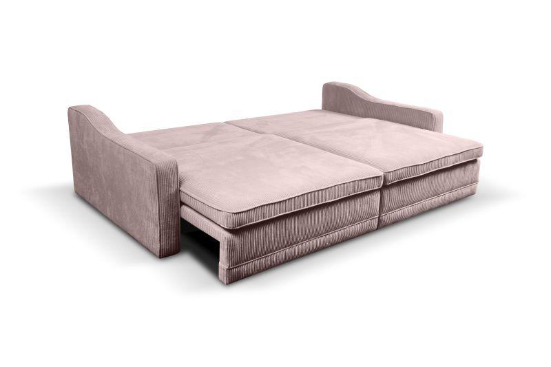 Bigsofa Evora Greige B: 276 cm - MODERN, Textil (276/71-92/137cm)