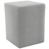 Hocker Looks Xx - Silberfarben/Schwarz, Design, Textil (38/47/38cm) - LOOKS by W.Joop