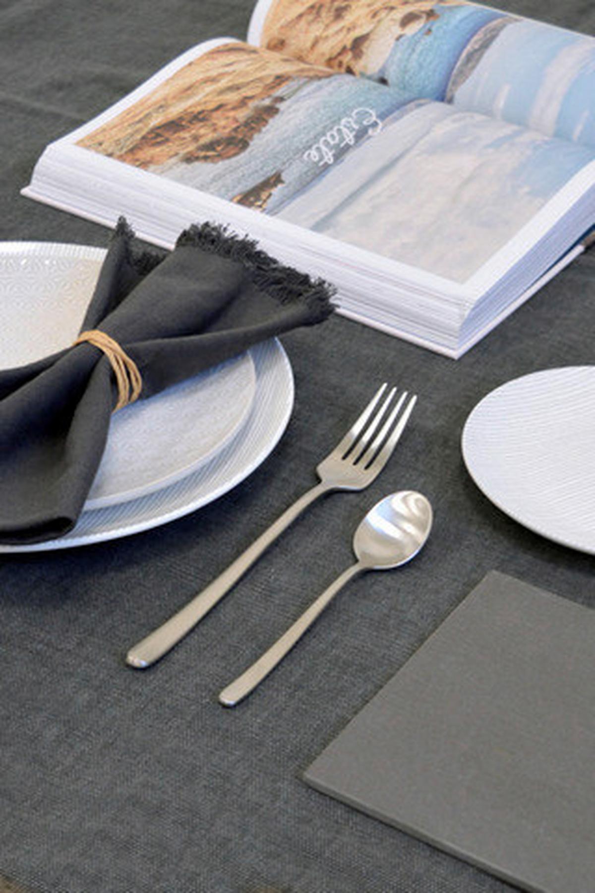 sada príborov SKY - farba ušľachtilej ocele, Basics, kov (25,5/7/5,3cm) - Pintinox