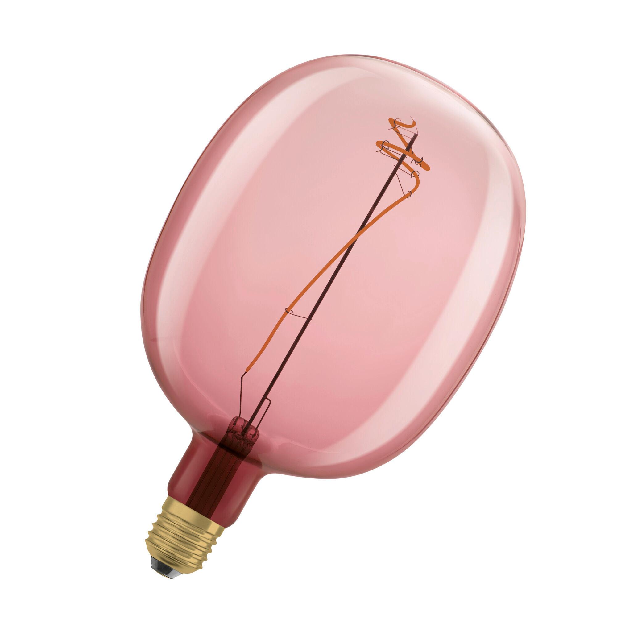 LED-Leuchtmittel Vintage 1906 Led Dim15 4.5w/16 - Rosa, Basics, Glas (17/27cm) - Osram