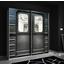 Schwebetürenschrank Plakato Metro 170,3 cm - Dunkelgrau/Weiß, MODERN, Holzwerkstoff/Kunststoff (170,3/190,5/61,2cm) Schwebetürenschrank Plakato Metro 170,3 cm - Dunkelgrau/Weiß, MODERN, Holzwerkstoff/Kunststoff (170,3/190,5/61,2cm)