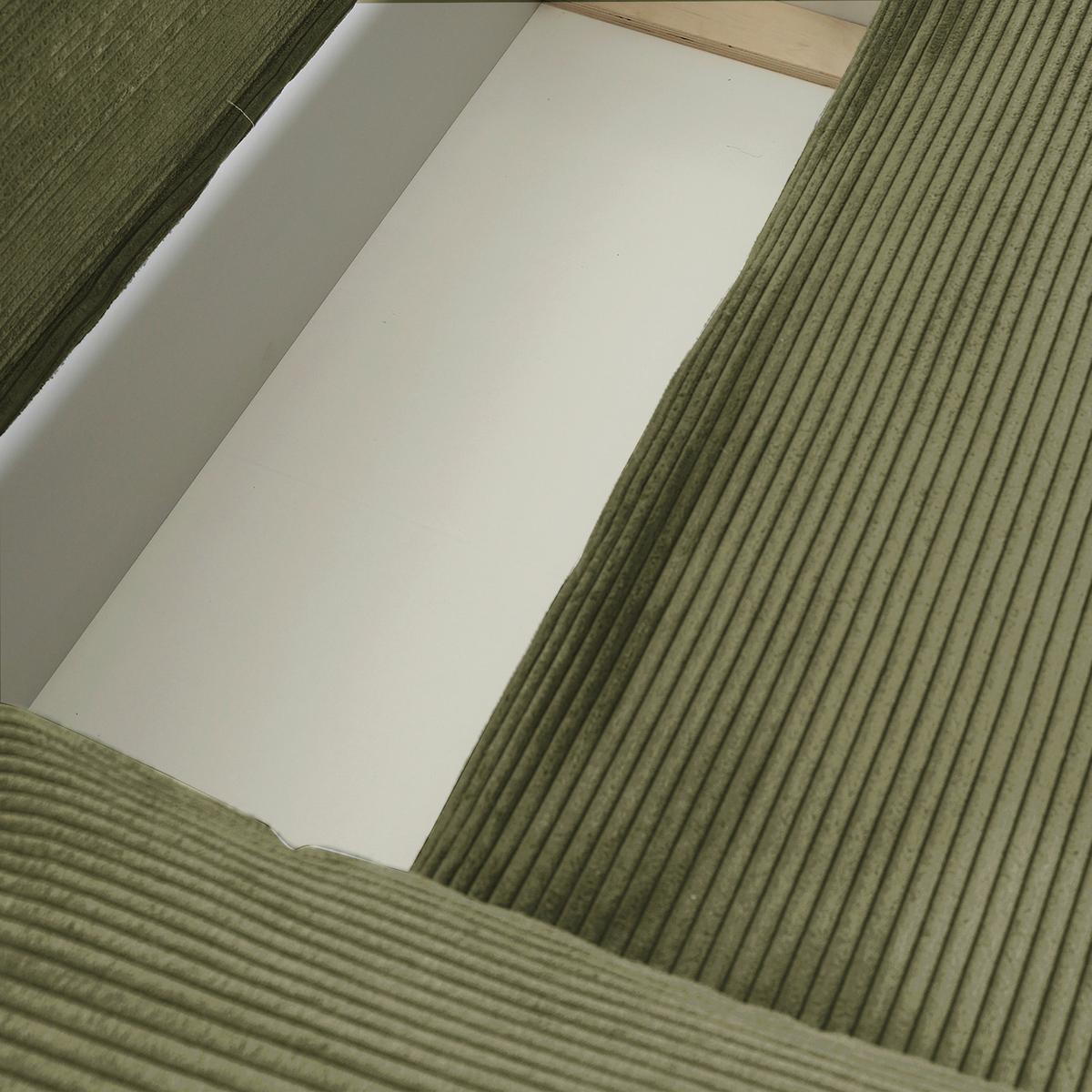 Ecksofa Cuty Dunkelgrün S: 266x180 cm - Dunkelgrün/Schwarz, KONVENTIONELL, Textil (266/180cm) - MID.YOU