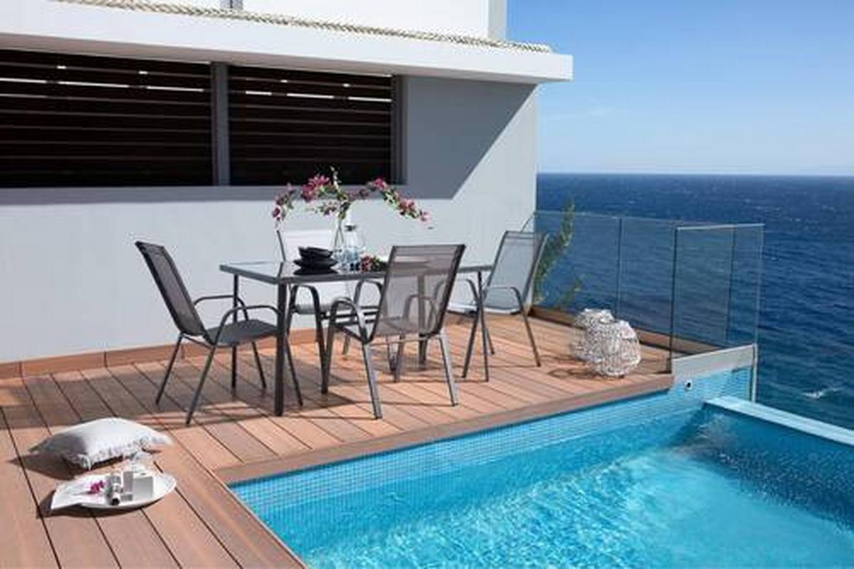 Gartentisch Nadine Metall/Glas L 148 cm - Anthrazit/Schwarz, MODERN, Glas/Metall (148/72/88cm) - Luca Bessoni