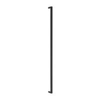 ÚCHYTKA NA NÁBYTEK UNIT - černá, Moderní, kov (35,2/2,8/0,6cm) - Ondega