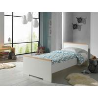 Bett London 90x200 cm Weiß - Weiß, MODERN, Holzwerkstoff (90/200cm) - MID.YOU