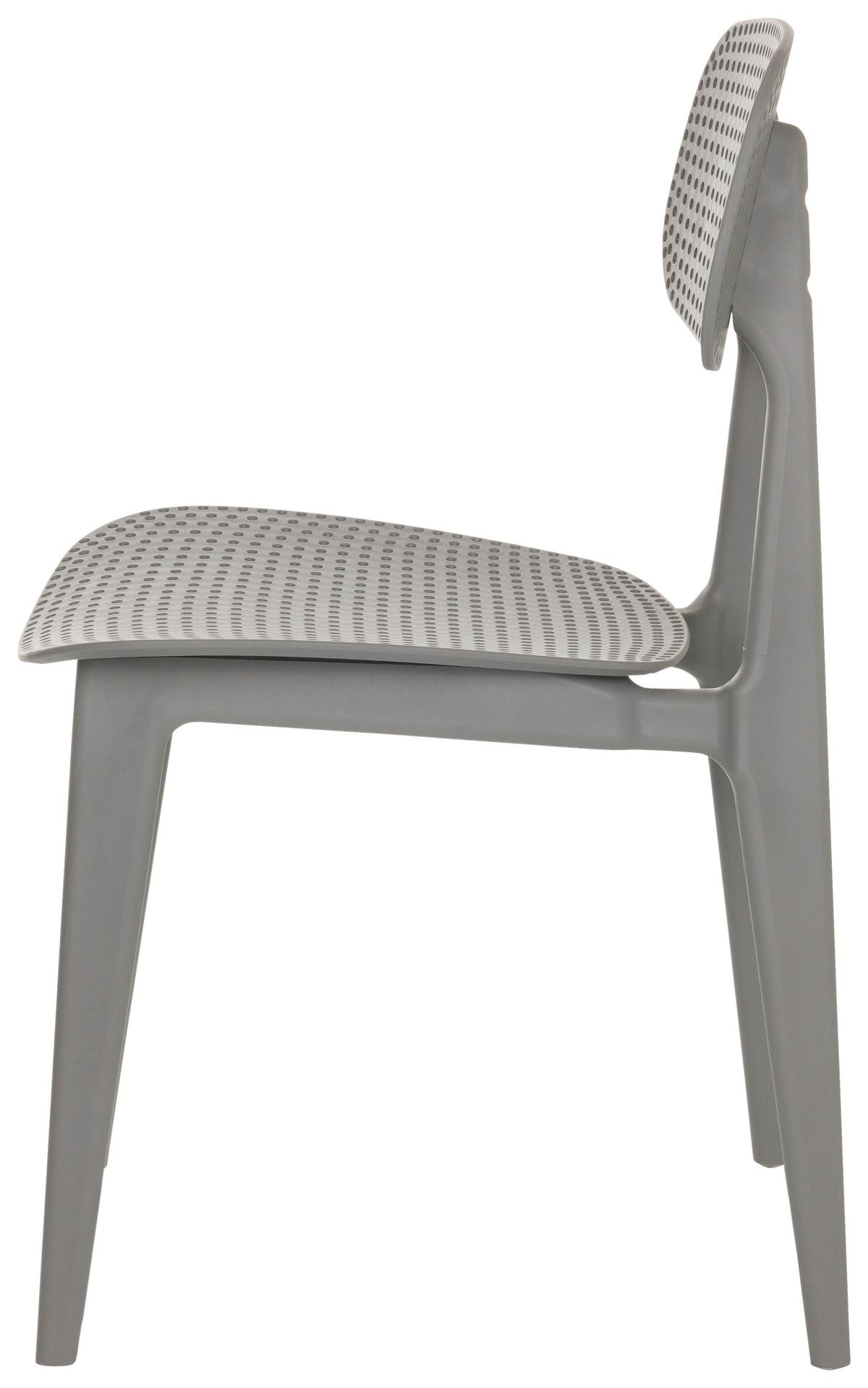 Gartensessel Artifo Hol Kunststoff - Grau, Basics, Kunststoff (42/79/51cm) - MID.YOU