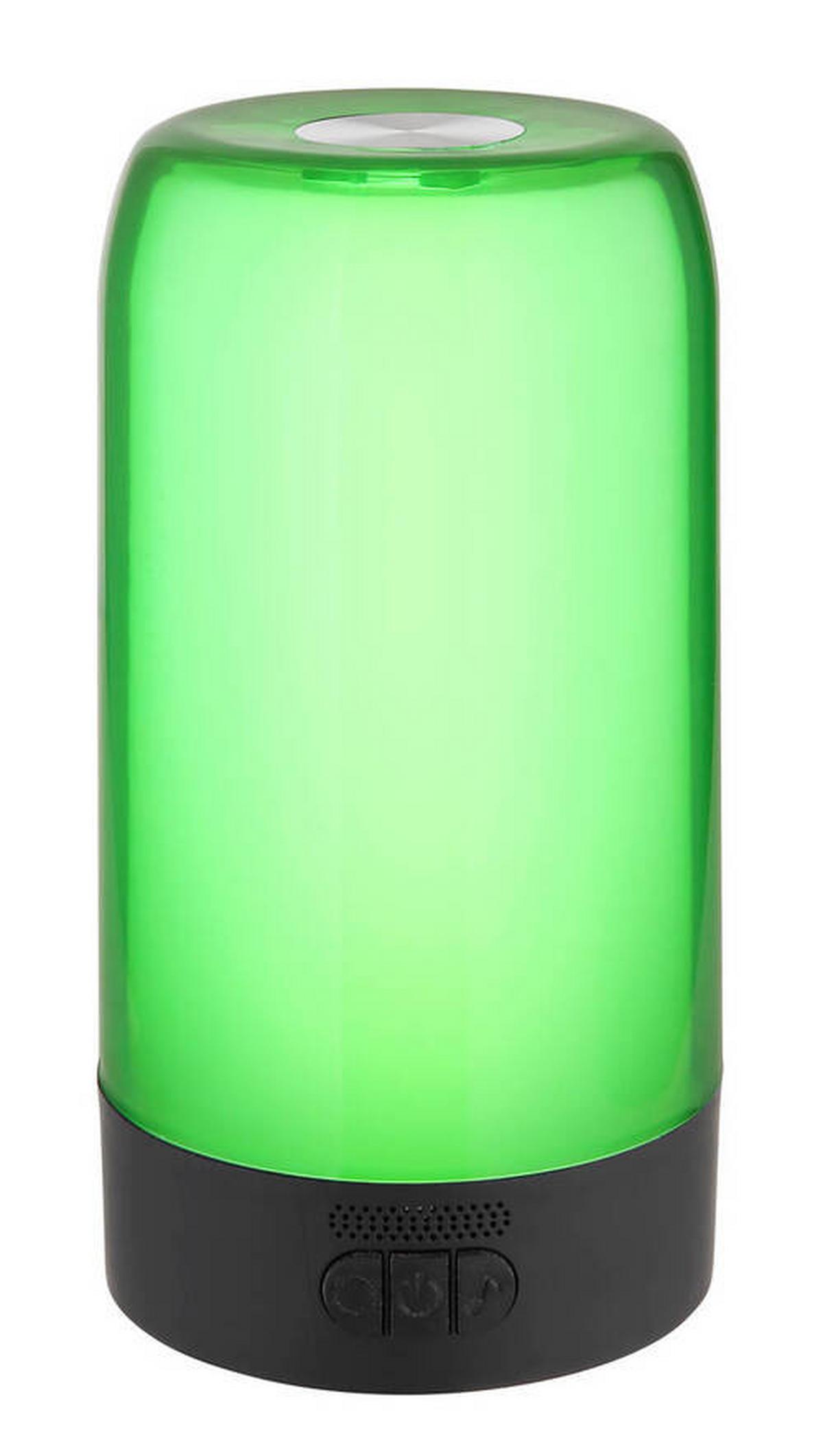 Akku-Tischleuchte 28069 - Silberfarben/Schwarz, Design, Kunststoff/Metall (10/18,8cm) - Globo