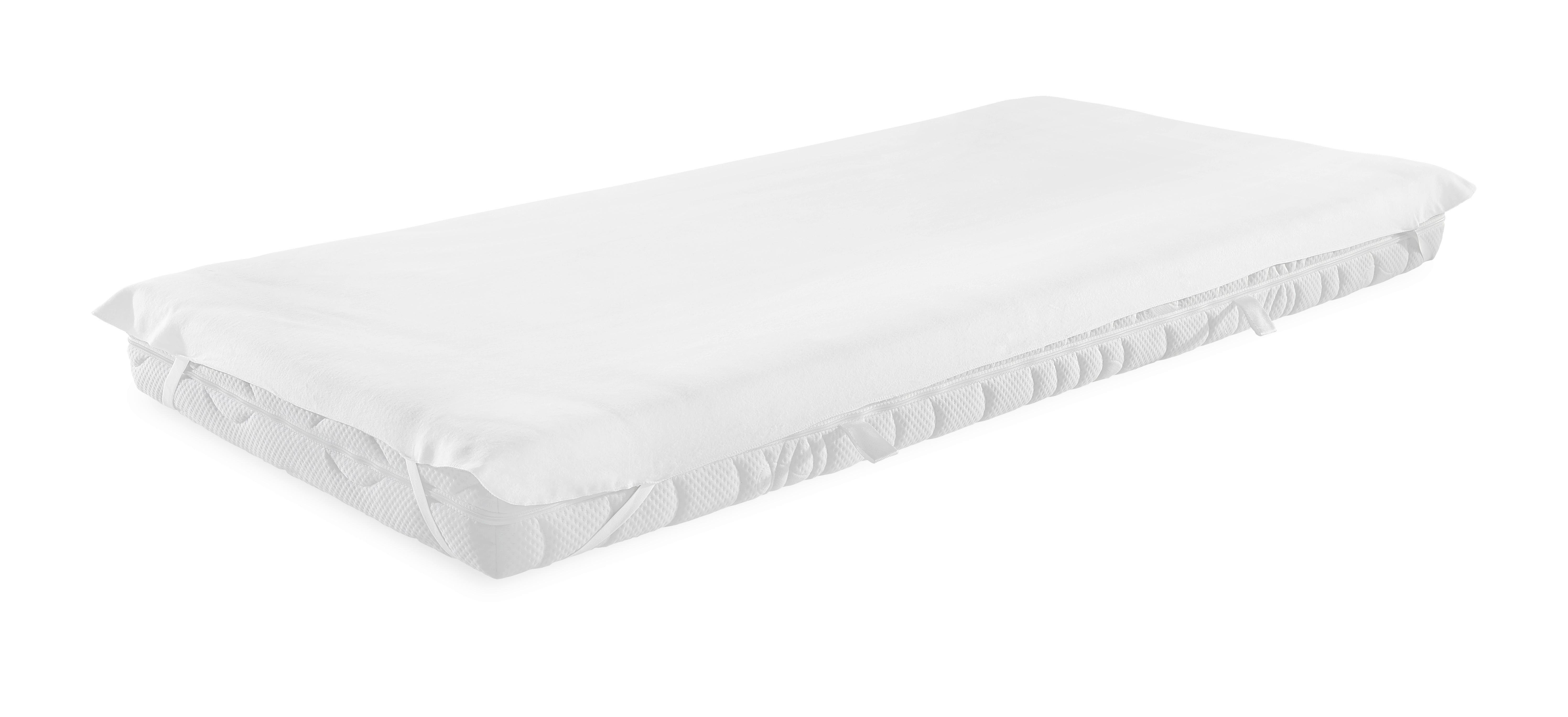 Chránič matrace Xaver, 90/200cm, bílá - bílá, textil/plast (90/200cm) - Modern Living