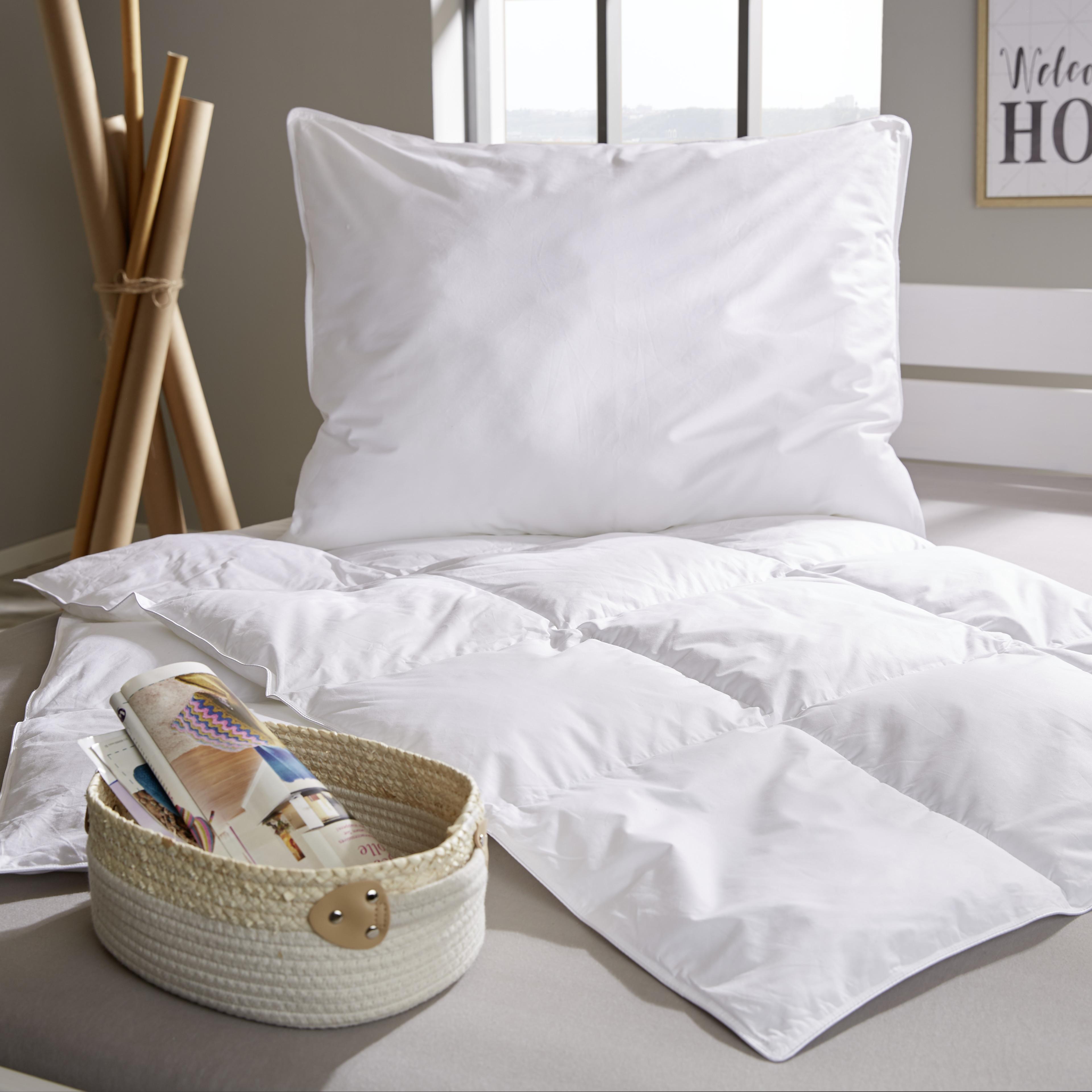 Párna Barbara Barbara Kb. 70/90cm - fehér, Konventionell, textil/természetes anyagok (70/90cm) - Ele