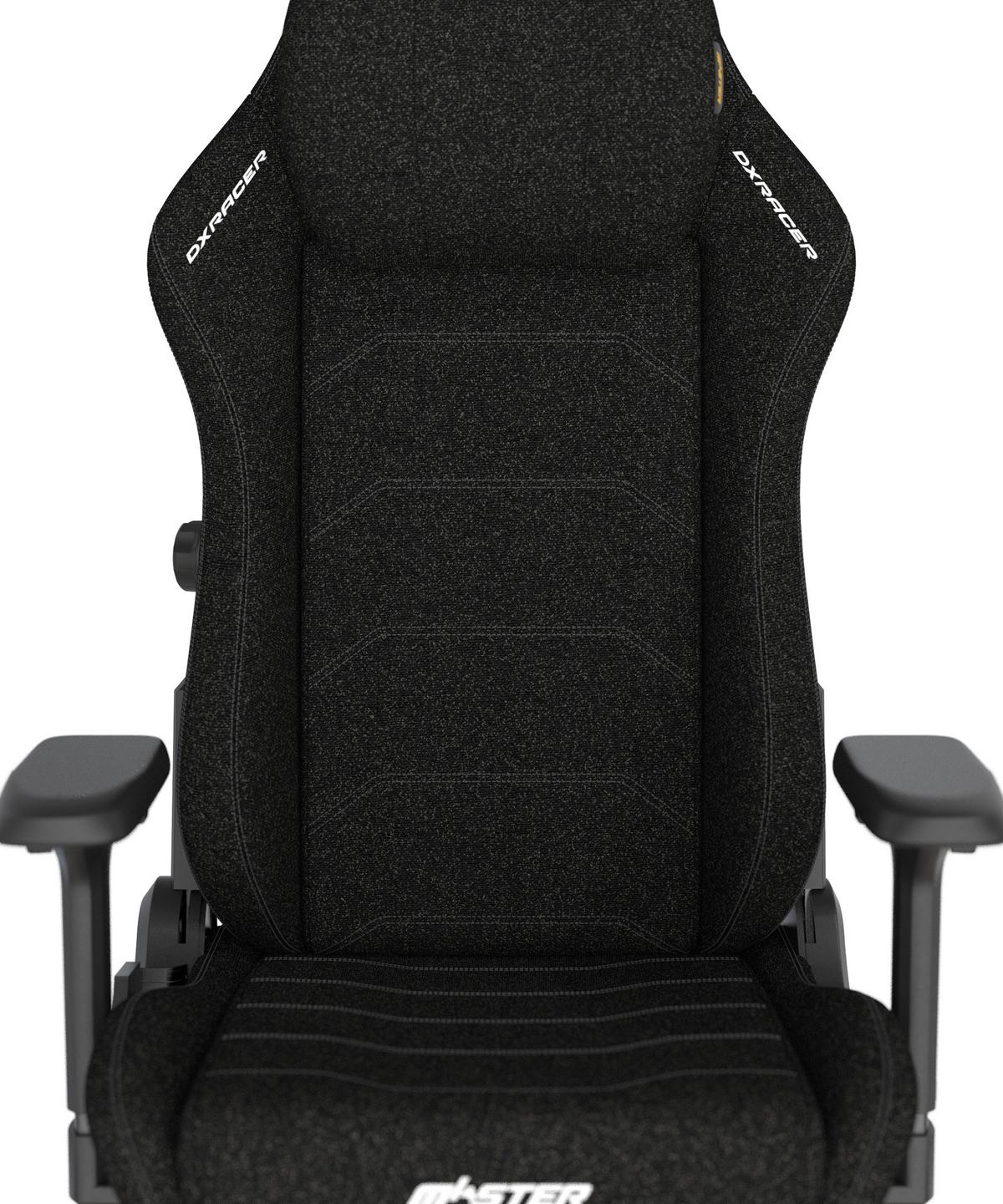 Gamingstuhl Master Schwarz B: 70cm - Schwarz, KONVENTIONELL, Textil/Metall (70/133/70cm) - Dxracer