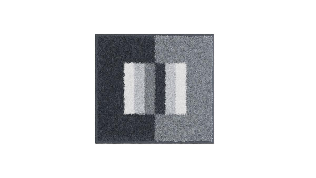 Bidet-vorleger Capricio - Grau, Basics, Textil (40/50cm) - Grund