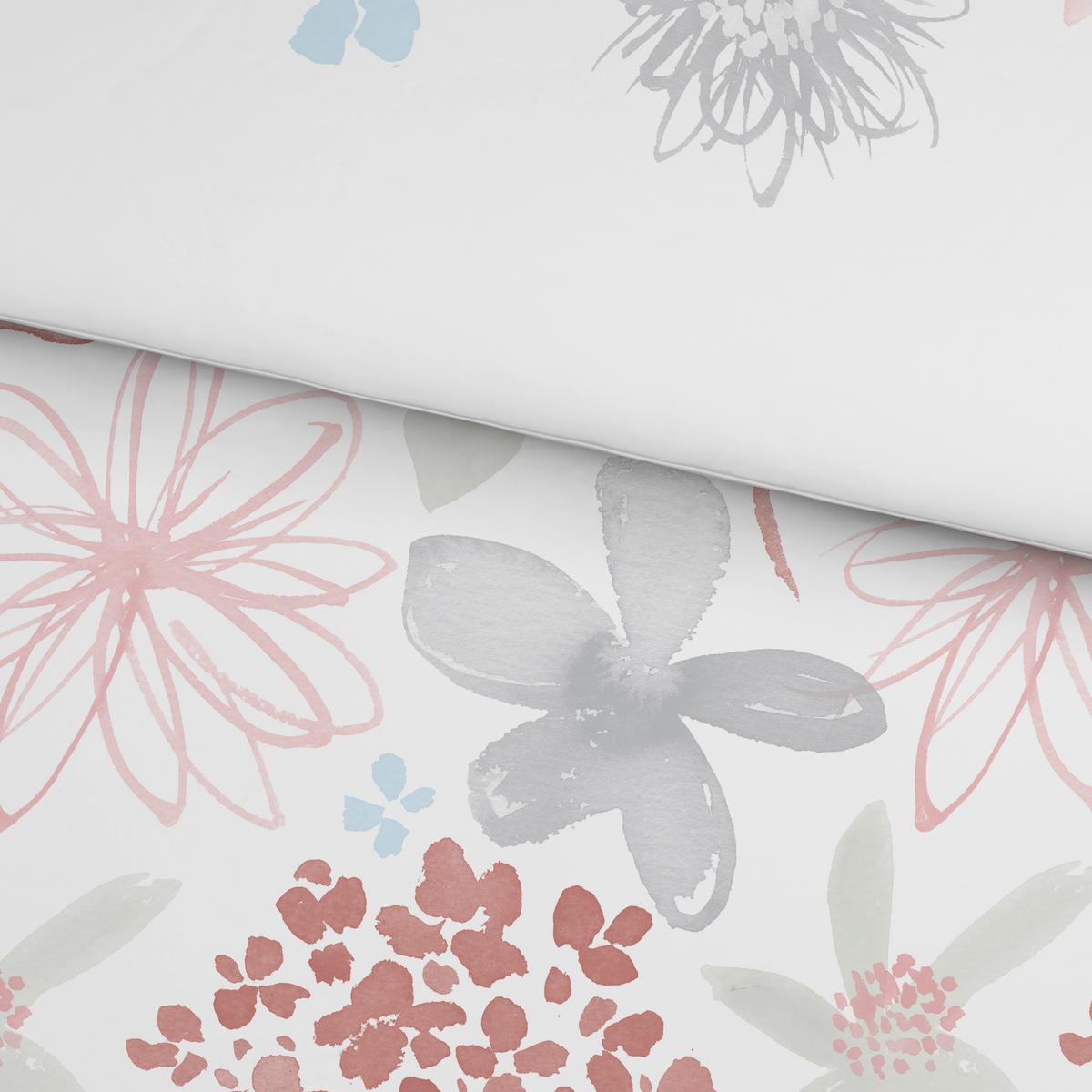 POVLEČENÍ GUNDI - šedá/bílá, Konvenční, textil (140/200cm) - Mömax