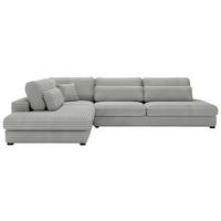 Sven Grau S: 244x332 cm - Schwarz/Grau, Design, Textil (244/332cm) - Livetastic