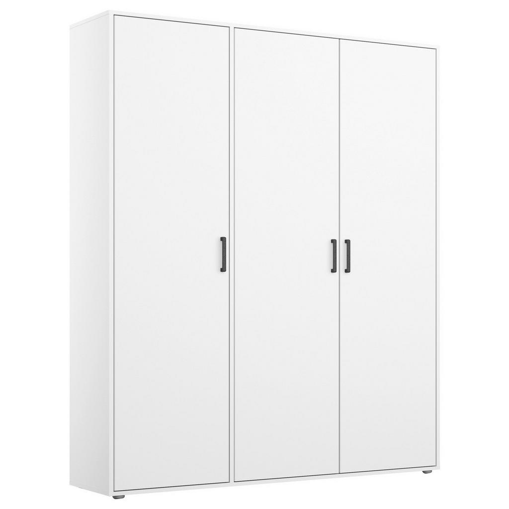 Drehtürenschrank 140cm Voyager Weiß
