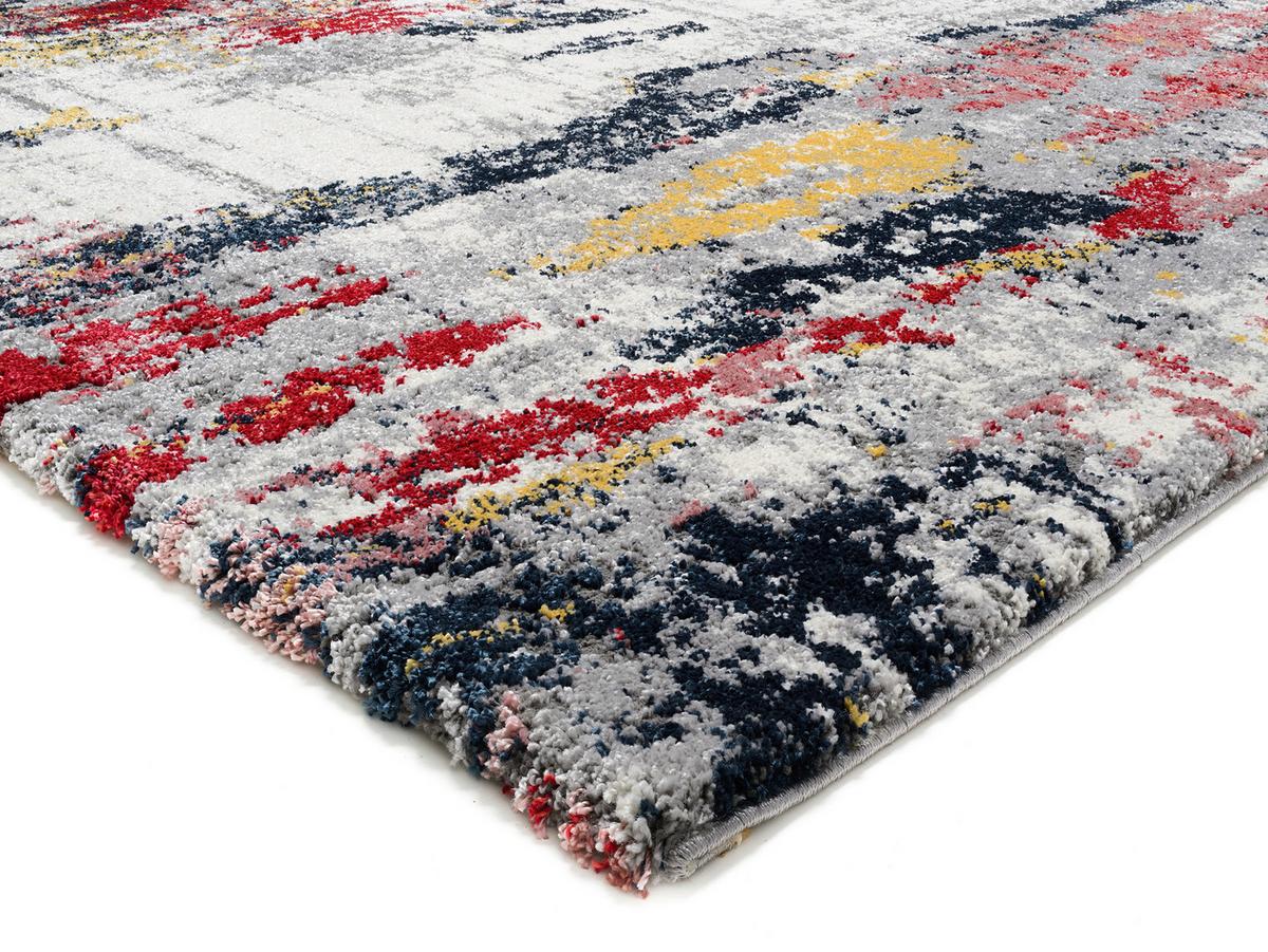 Webteppich Multicolor Timeline Spring 160x230 cm - Multicolor, Design, Textil (160/230cm) - Novel