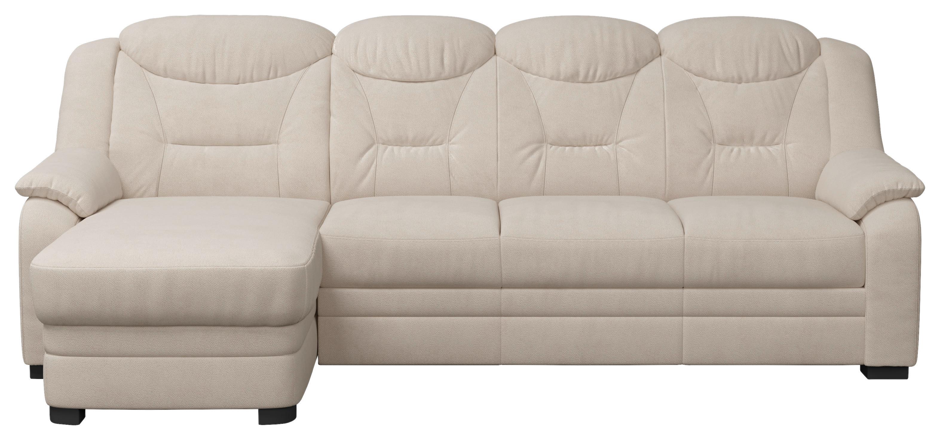 Ecksofa Marcus Beige S: 162x257 cm - Beige, Basics, Textil (162/257cm) - MID.YOU