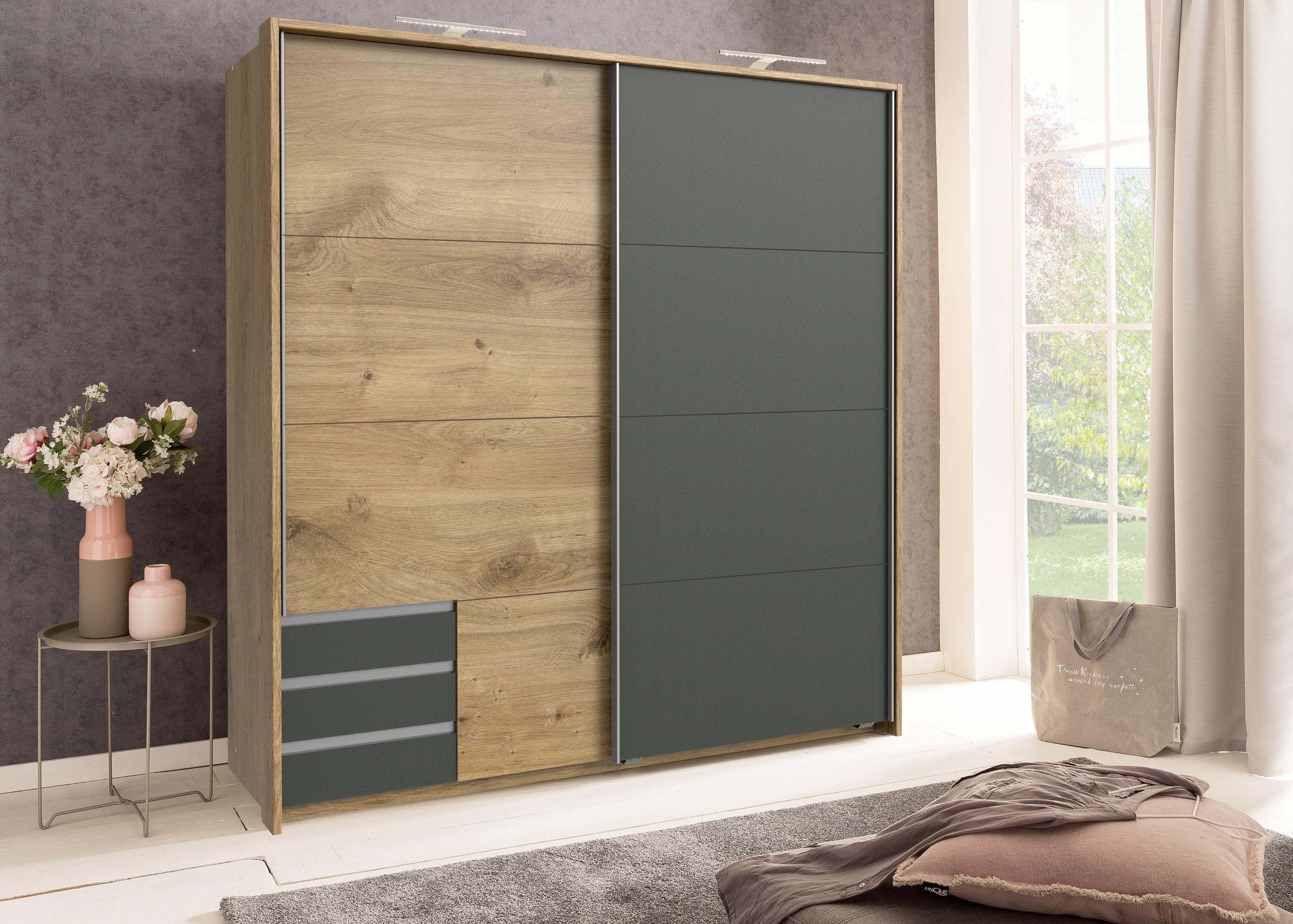 Eichefarbener Passepartoutrahmen mit 22 mm Stärke