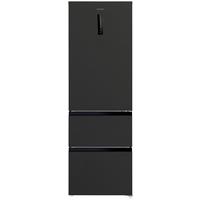 Kühl-gefrier-kombination Wfd400enfddix - Schwarz, Basics, Metall (60/190,8/63.8cm) - PKM