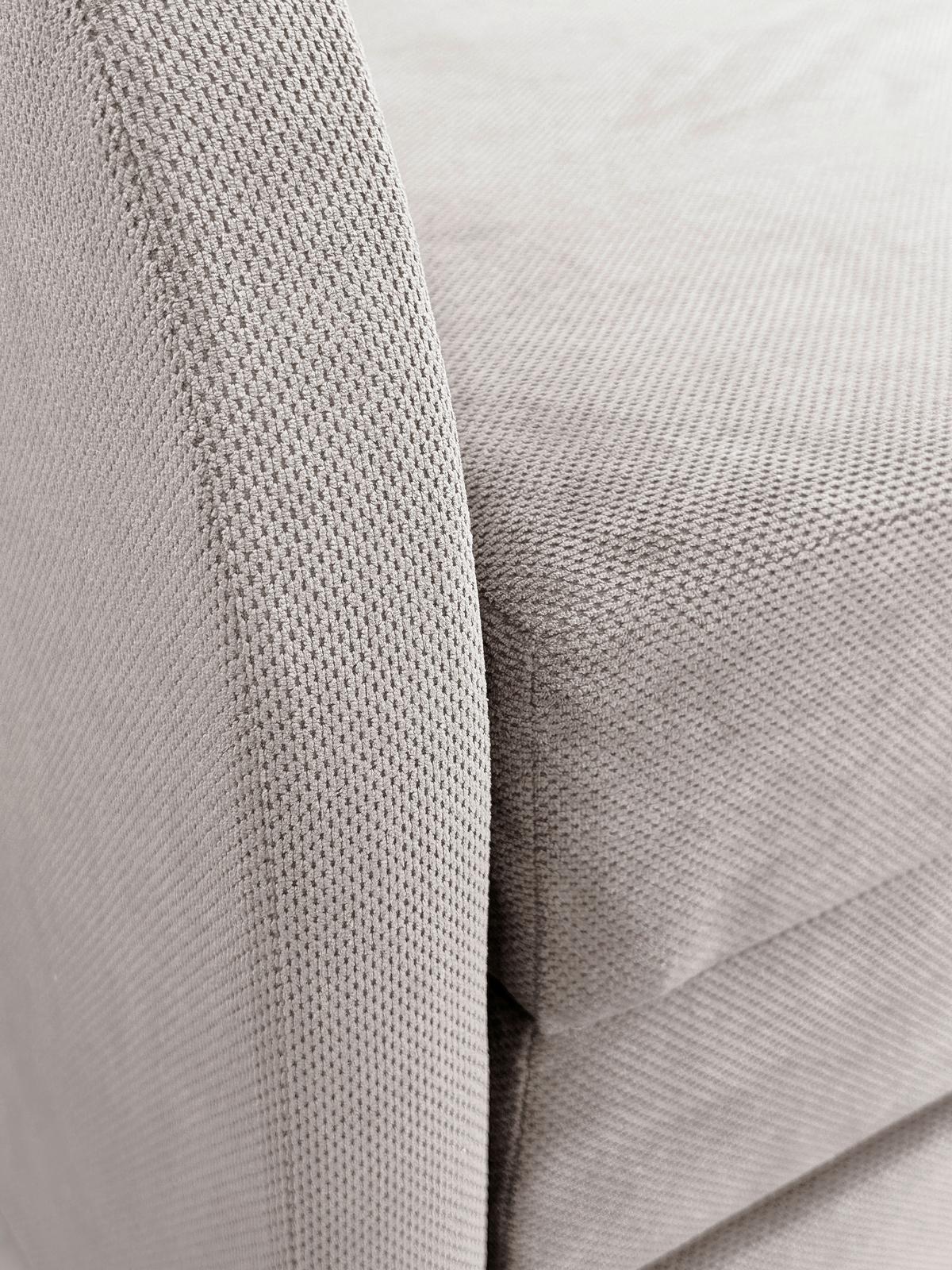 Schlafsofa Mit Bettkasten Milan Taupe B: 203 Cm - Taupe/Schwarz, Design, Textil (203/77/86cm) - MID.YOU