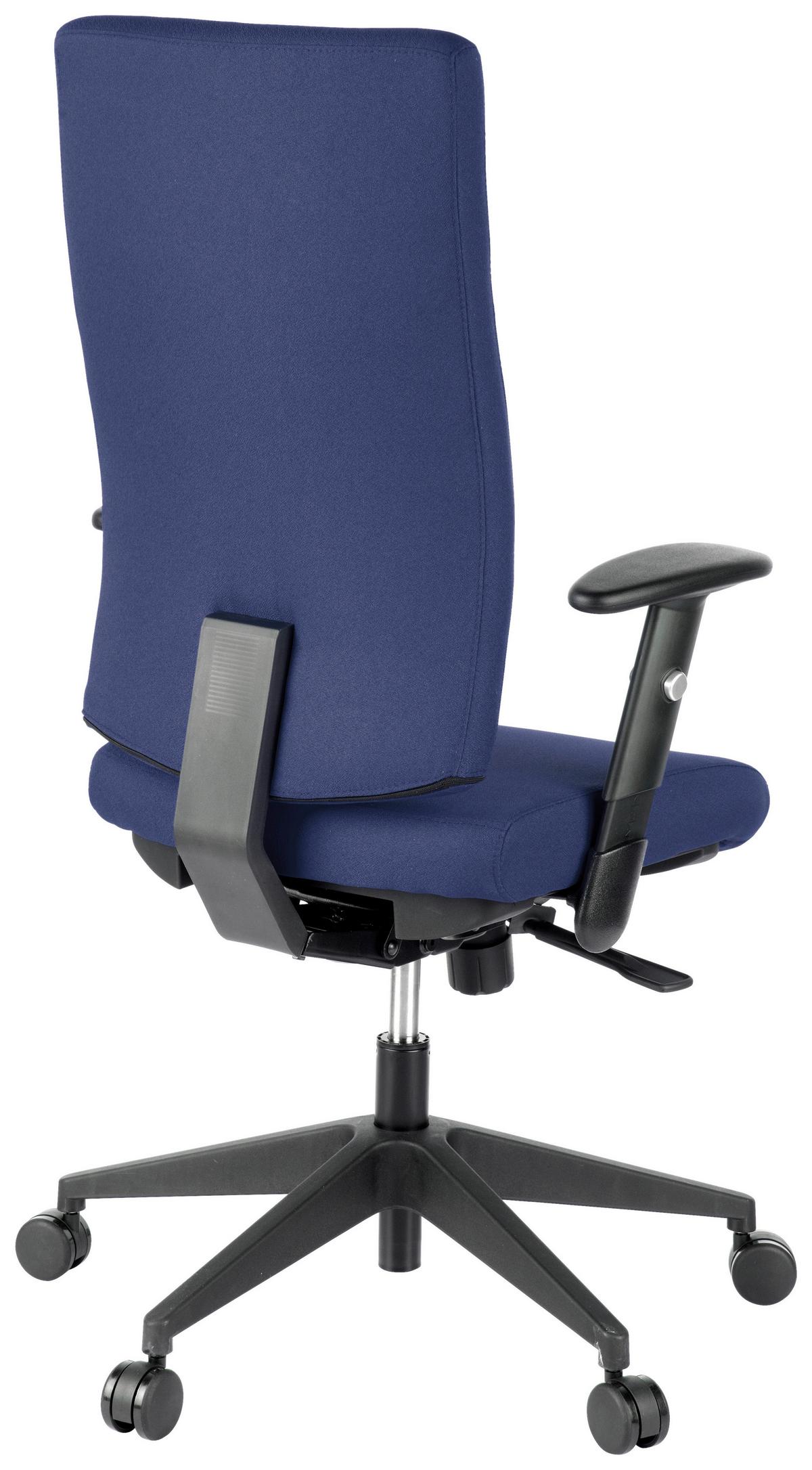 Drehstuhl Pro-Tec 300 Dunkelblau - Dunkelblau, MODERN, Kunststoff/Textil (57/125/53cm) - MID.YOU