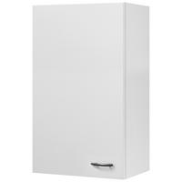 Horní kuchyňská skřiňka WITO - bílá/barvy nerez oceli, kompozitní dřevo/plast (50/89/32cm) - MID.YOU