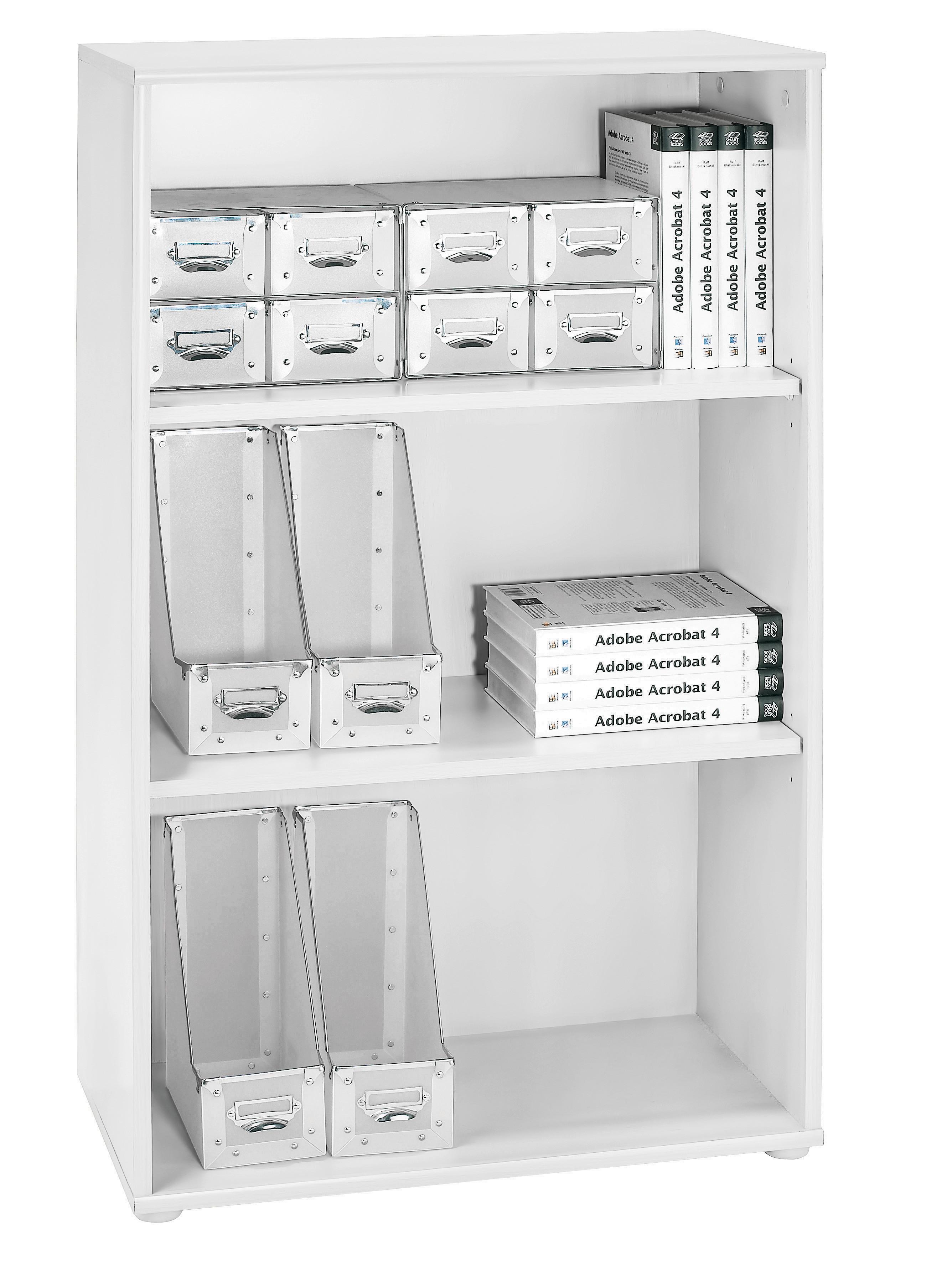 Polc Josef - fehér, Modern, faalapú anyag (60/110/30cm)