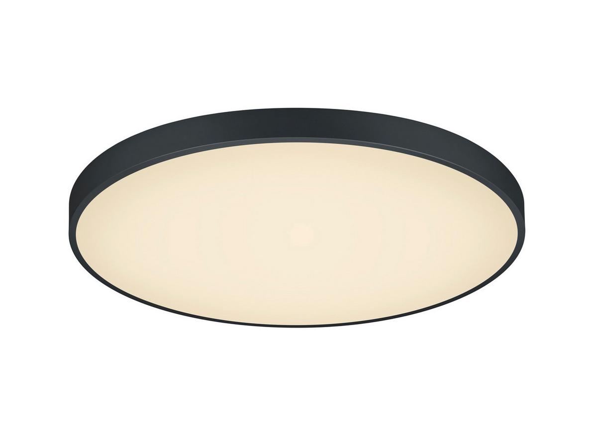 Led-deckenleuchte 627417532 Waco - Schwarz, Design, Metall (75/6,5cm) - Trio Leuchten