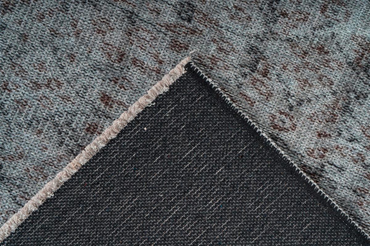 Flachwebteppich Toska 425 Grau, 160x230 cm - Grau, KONVENTIONELL, Textil (160/230cm)