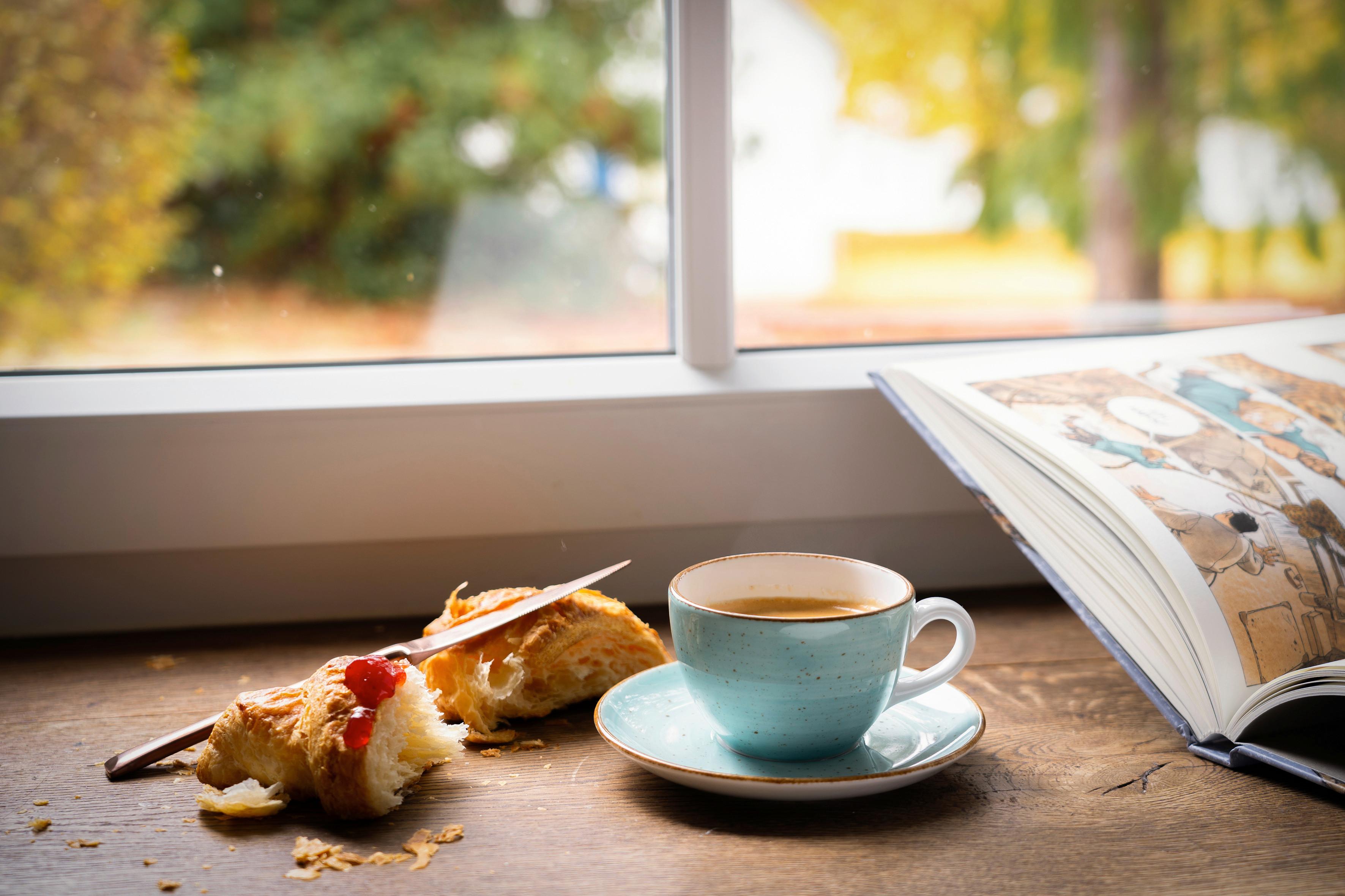 Kaffeetasse mit Untertasse Vintage Nature Türkis/Weiß - Türkis/Weiß, Basics, Keramik - Creatable