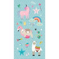 Strandtuch Moody Multicolor 75x150 Cm - Multicolor, Trend, Textil (75/150cm)