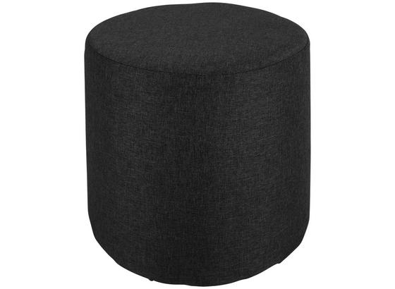 Hocker Leo *ph* - Hellgrau/Schwarz, Basics, Holz/Textil (33/33/33cm) Hocker Leo *ph* - Hellgrau/Schwarz, Basics, Holz/Textil (33/33/33cm)