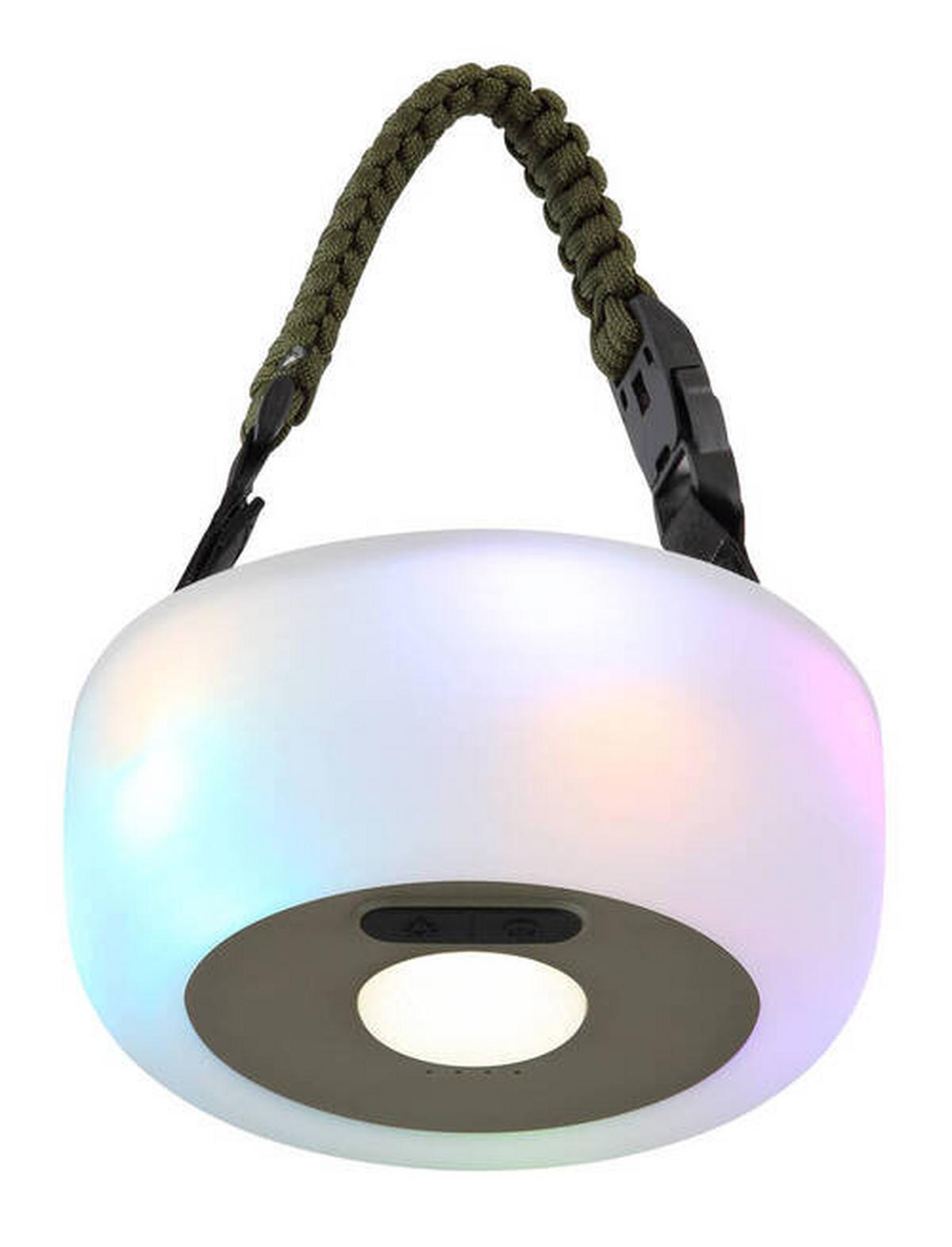 Solarleuchte 36819 - Schwarz/Weiß, Basics, Kunststoff/Textil (14,5/25cm) - Globo