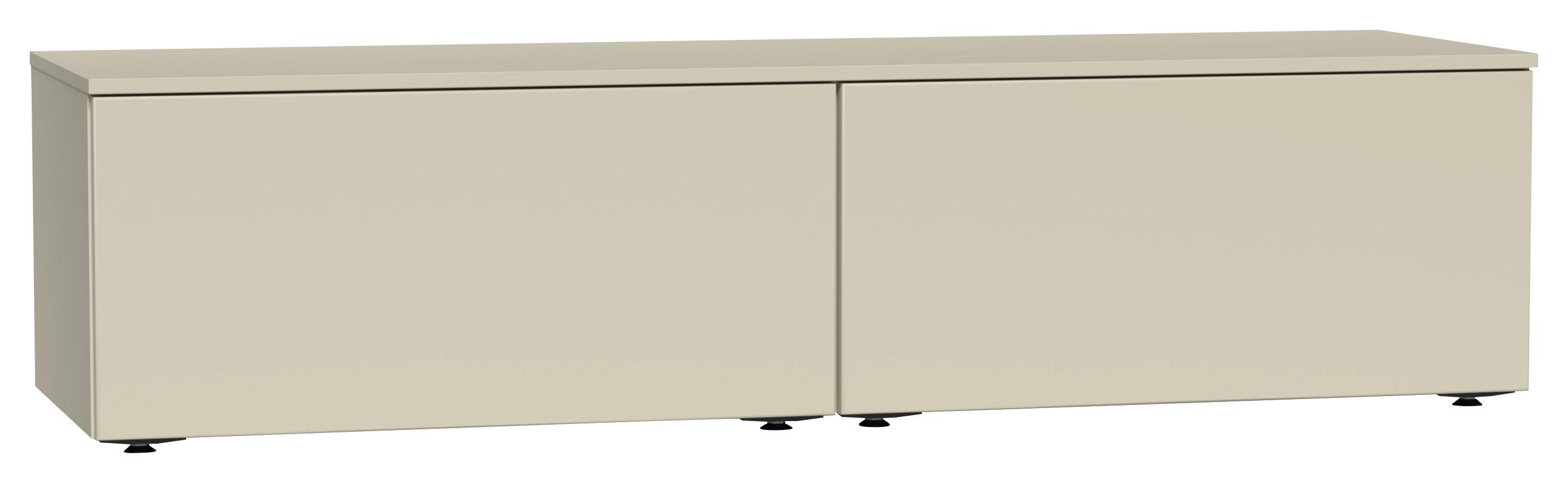 TV-Element Las Vegas Sandfarben B: 160 cm - Sandfarben, MODERN, Holzwerkstoff (160/36/48cm) - Vertico