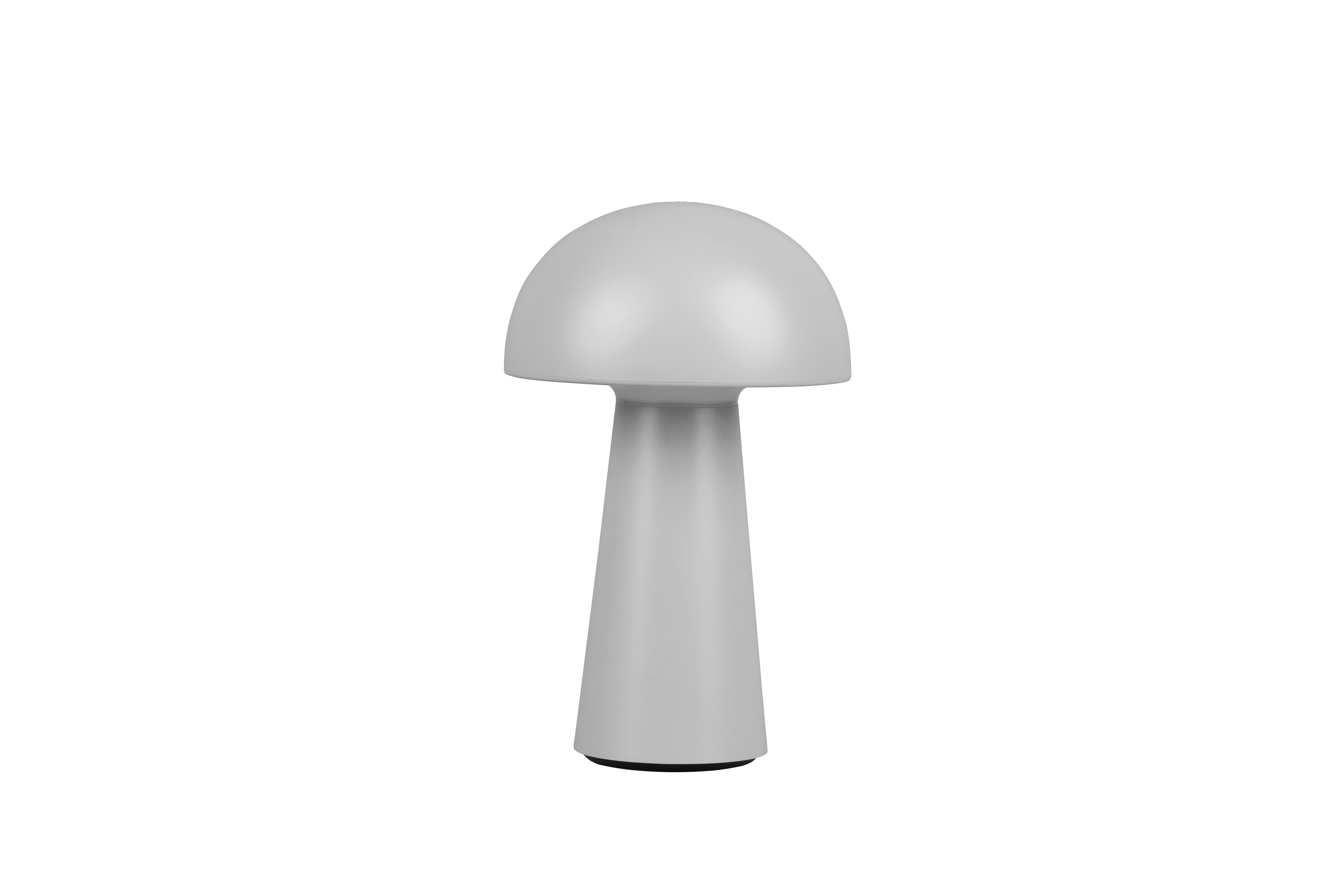 Akku-Tischleuchte R52176177 Lennon - Grau, Design, Kunststoff (13,6/21,5cm)